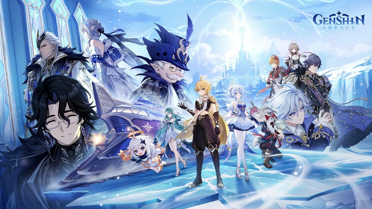 รูปประกอบแพ็กเกจของ Genshin Impact