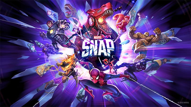 รูปประกอบแพ็กเกจของ MARVEL SNAP